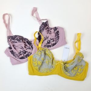 2 Curve Muse Underwire Bras 36B